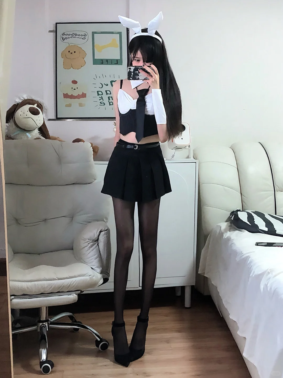 可可爱爱的兔女郎🐰～