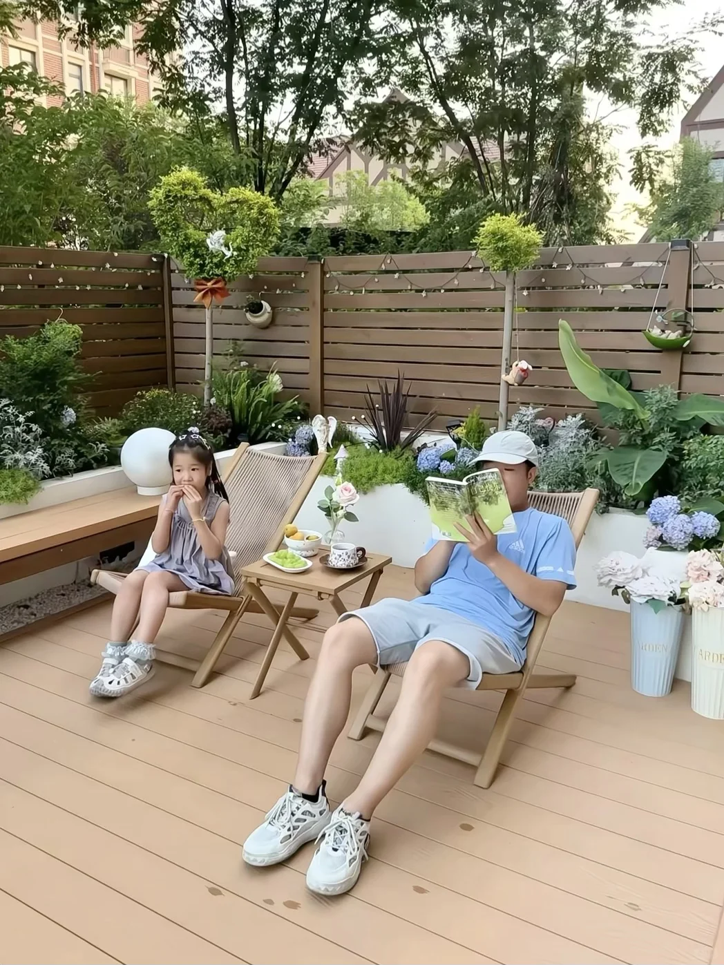 从图1到图2，普通人花2.4w装出梦中小花园🏡