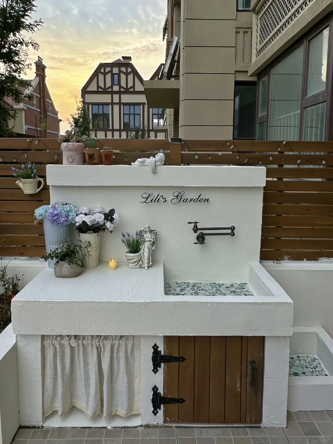 从图1到图2，普通人花2.4w装出梦中小花园🏡