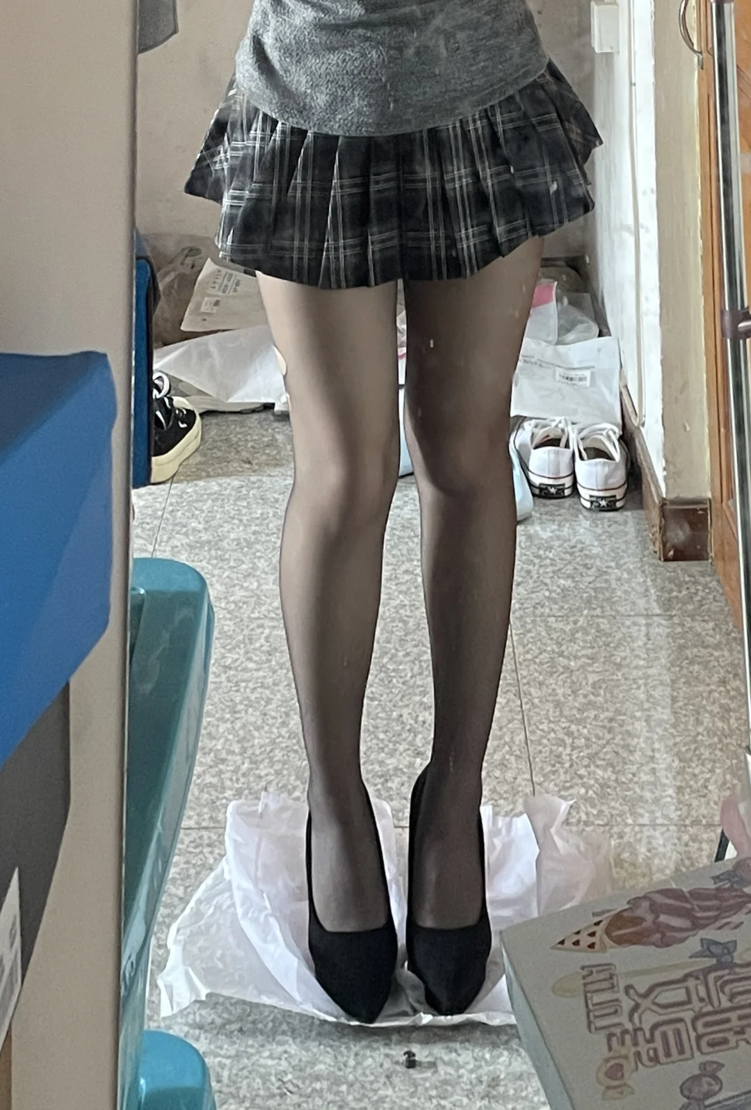 超好穿的黑丝！