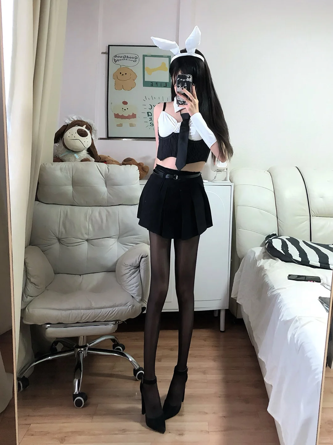 可可爱爱的兔女郎🐰～