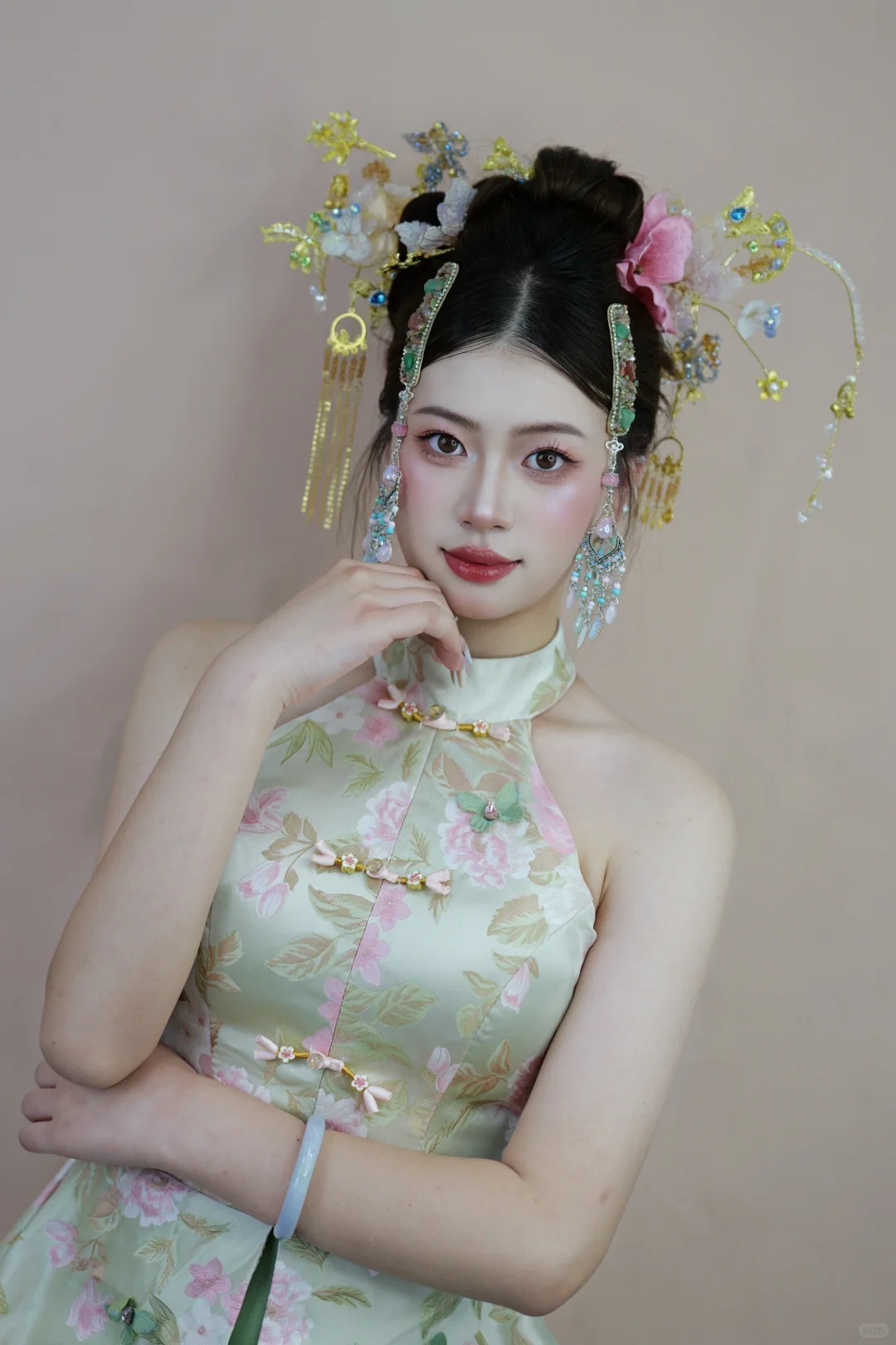 娇艳甜美的新中式造型✨