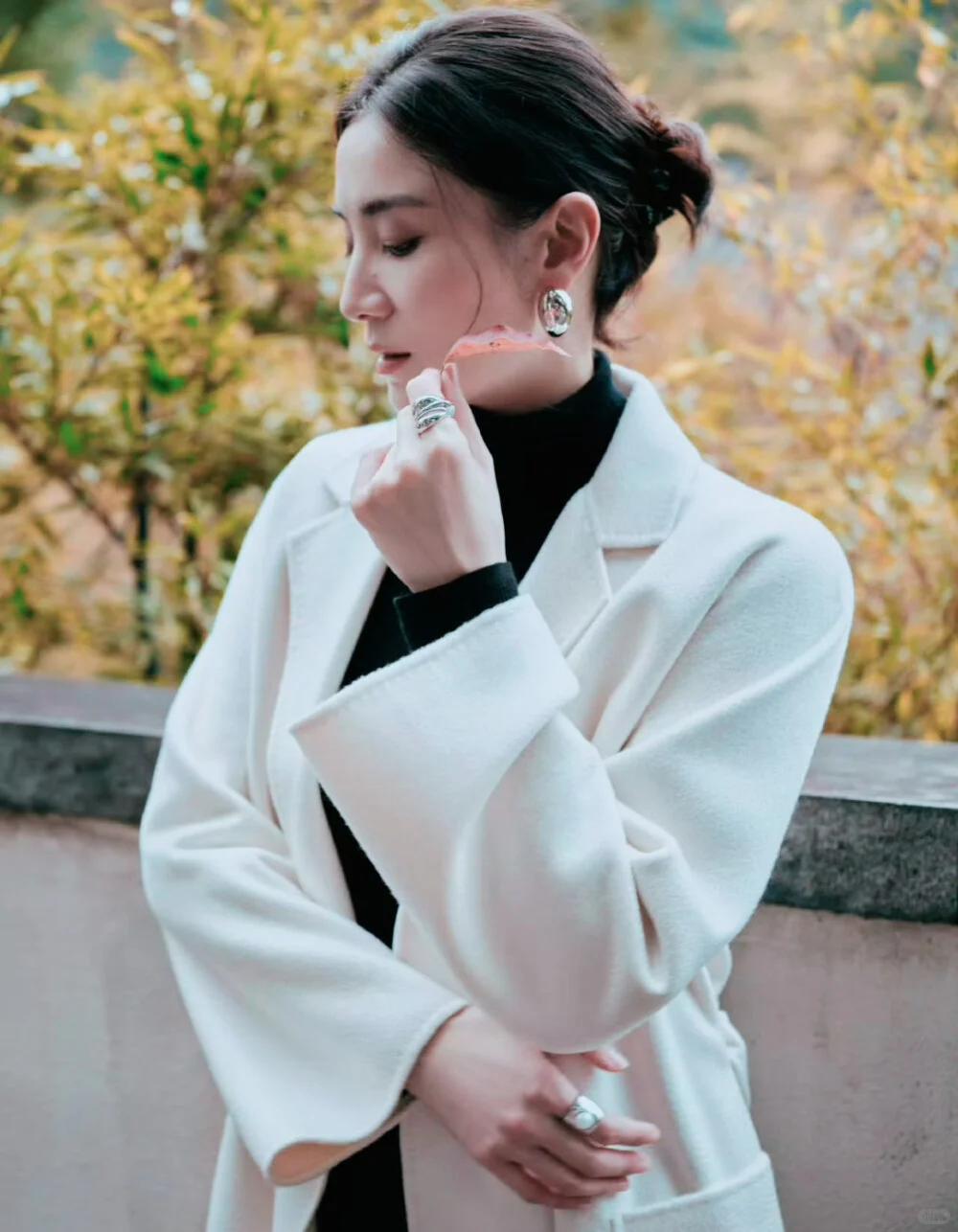 被她迷倒，美到窒息💗