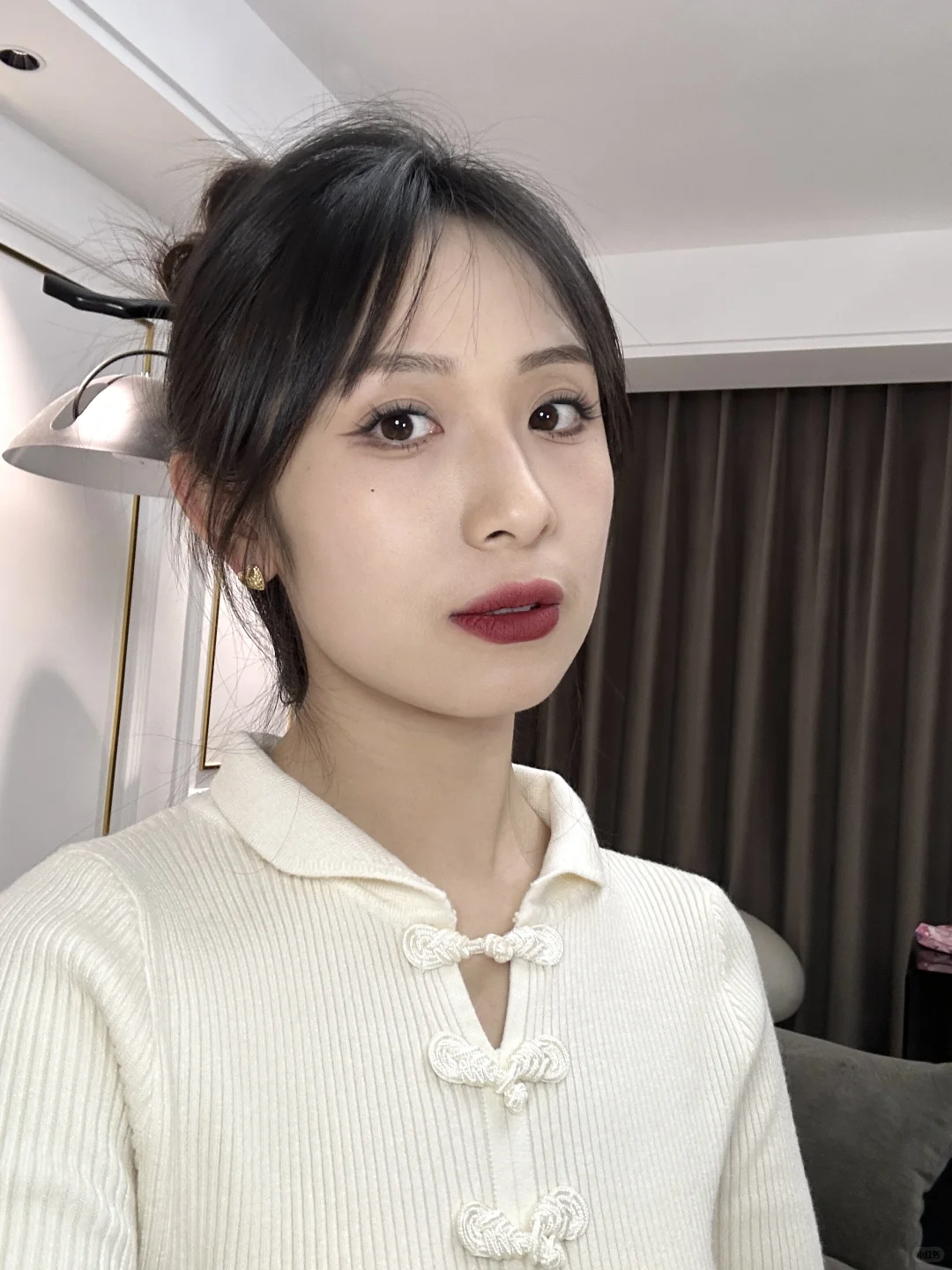 中式审美#黑发红唇#国泰民安