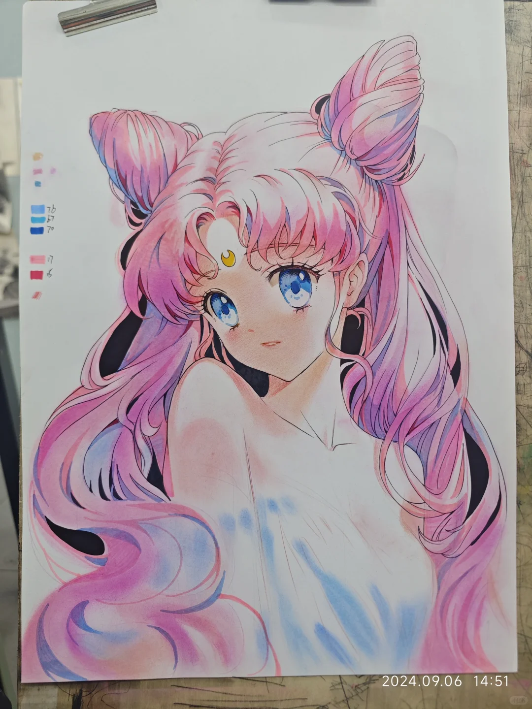 美少女战士创意拼贴画
