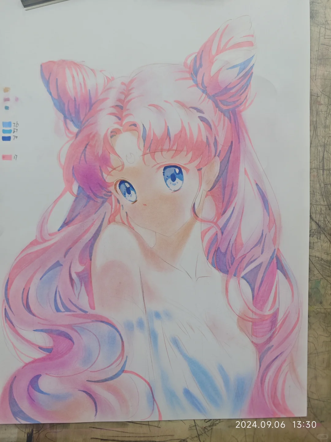 美少女战士创意拼贴画