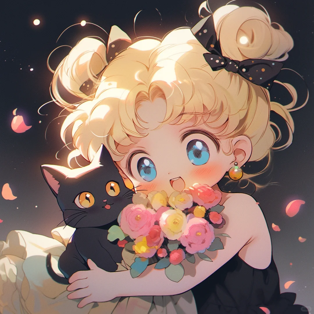 美少女｜2024年新头像 可爱Q版