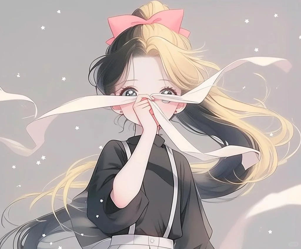 神秘美少女头像