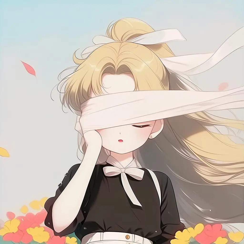 神秘美少女头像