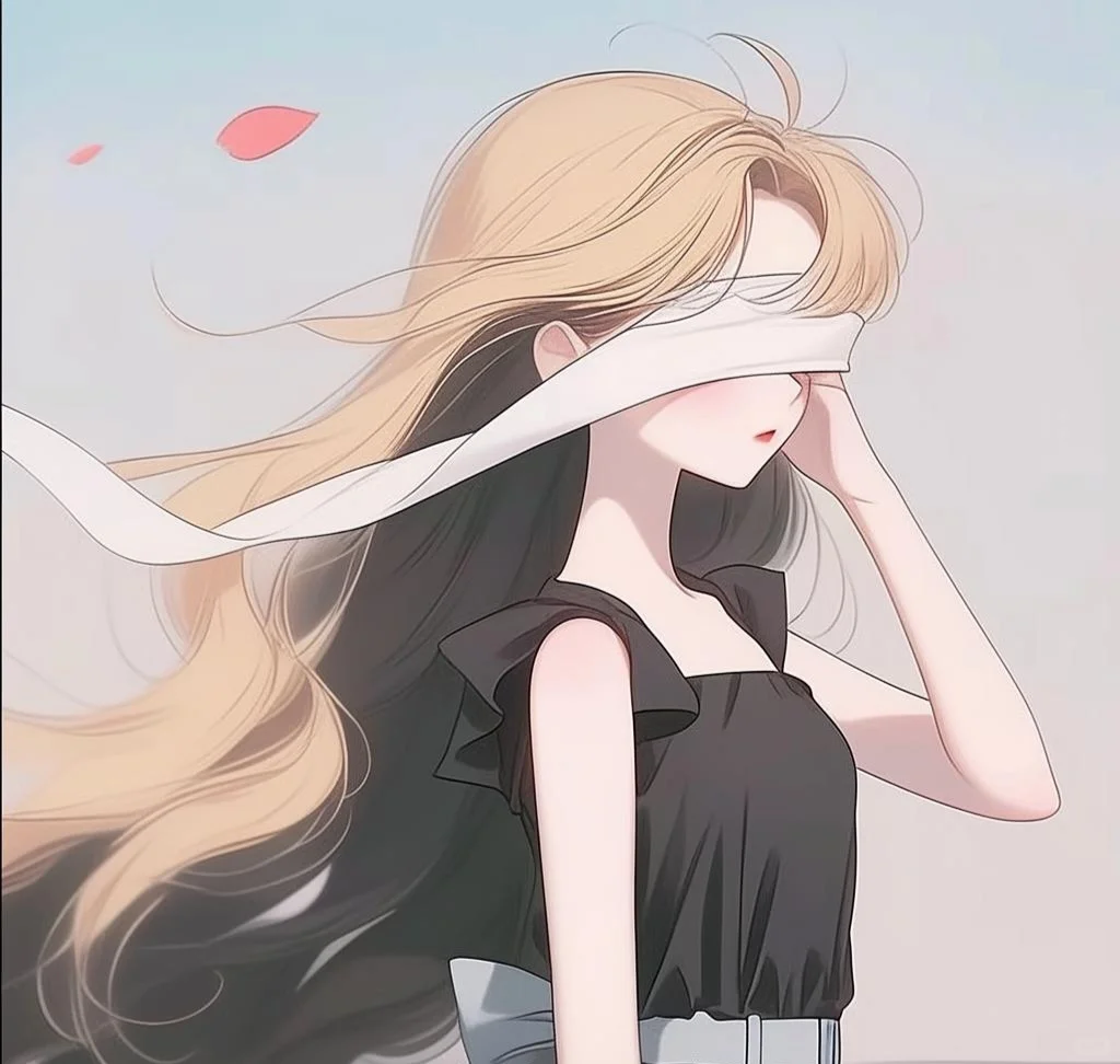 神秘美少女头像