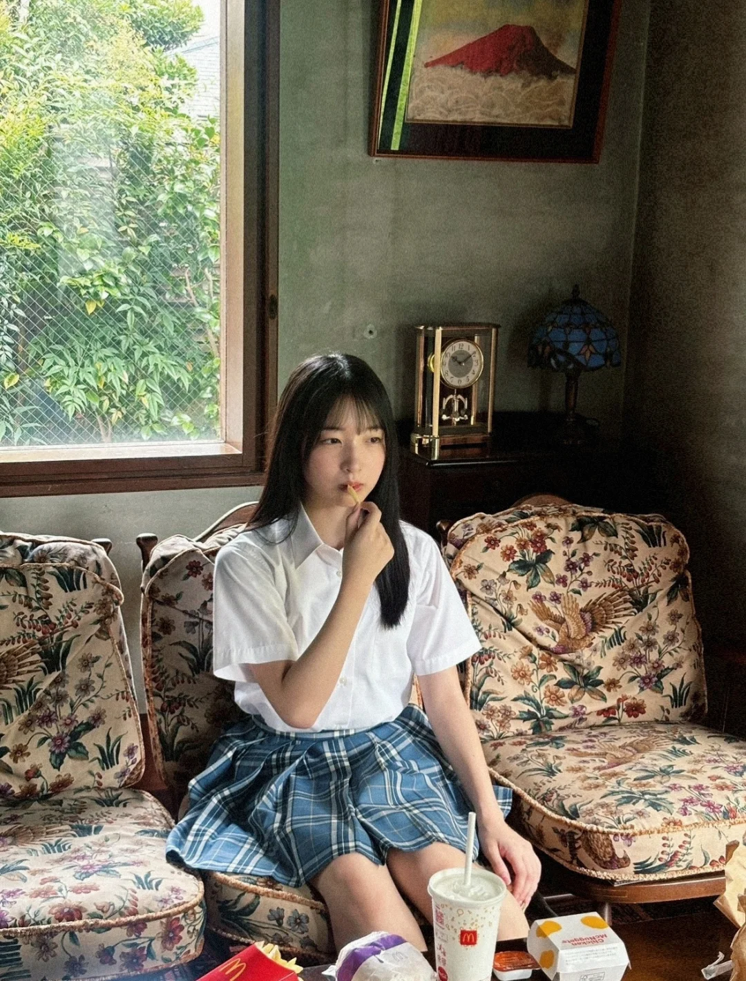 有义气 小虎牙 萌妹美少女