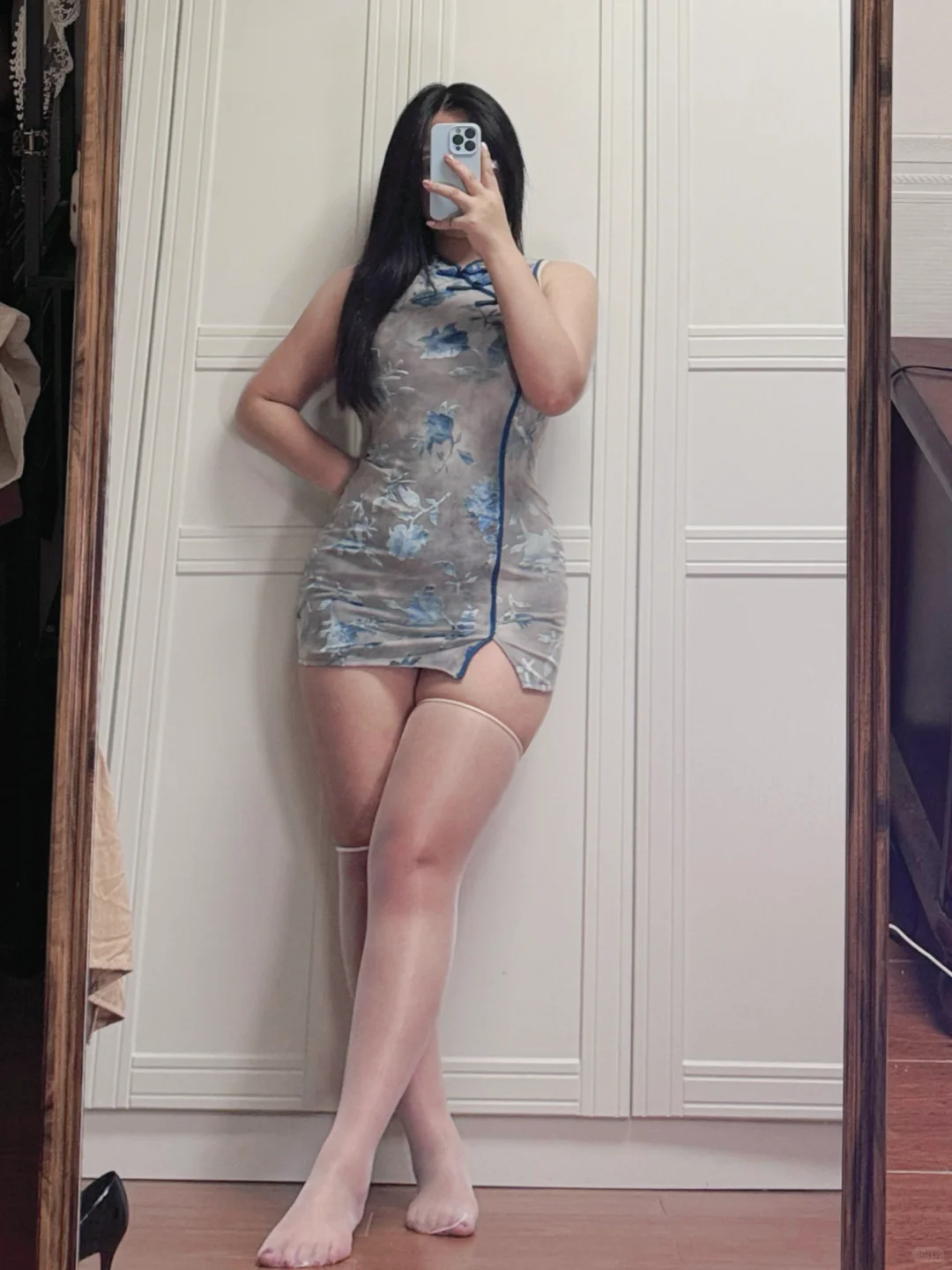 喜欢穿旗袍，拦不住的