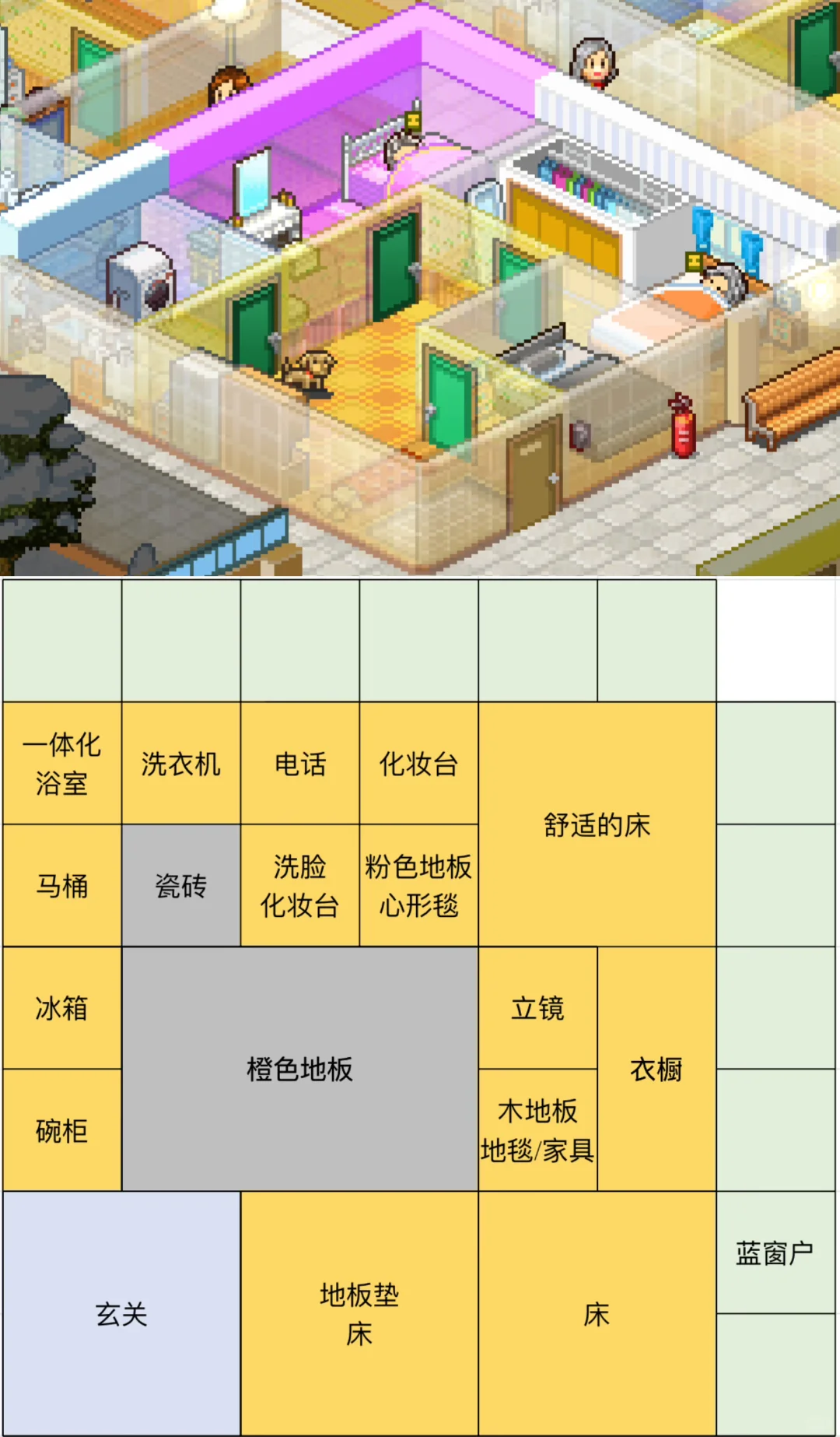 分享住宅梦物语7️⃣个小户型图～