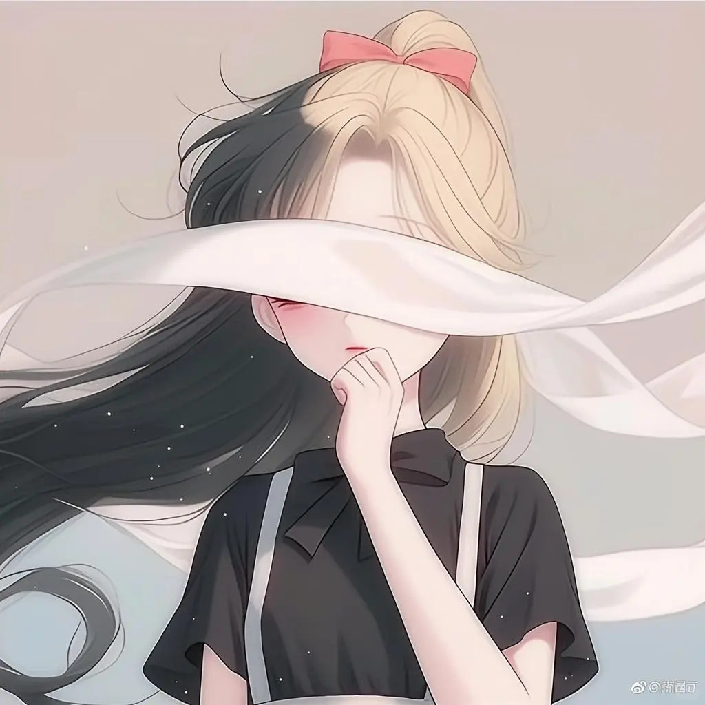 神秘美少女头像