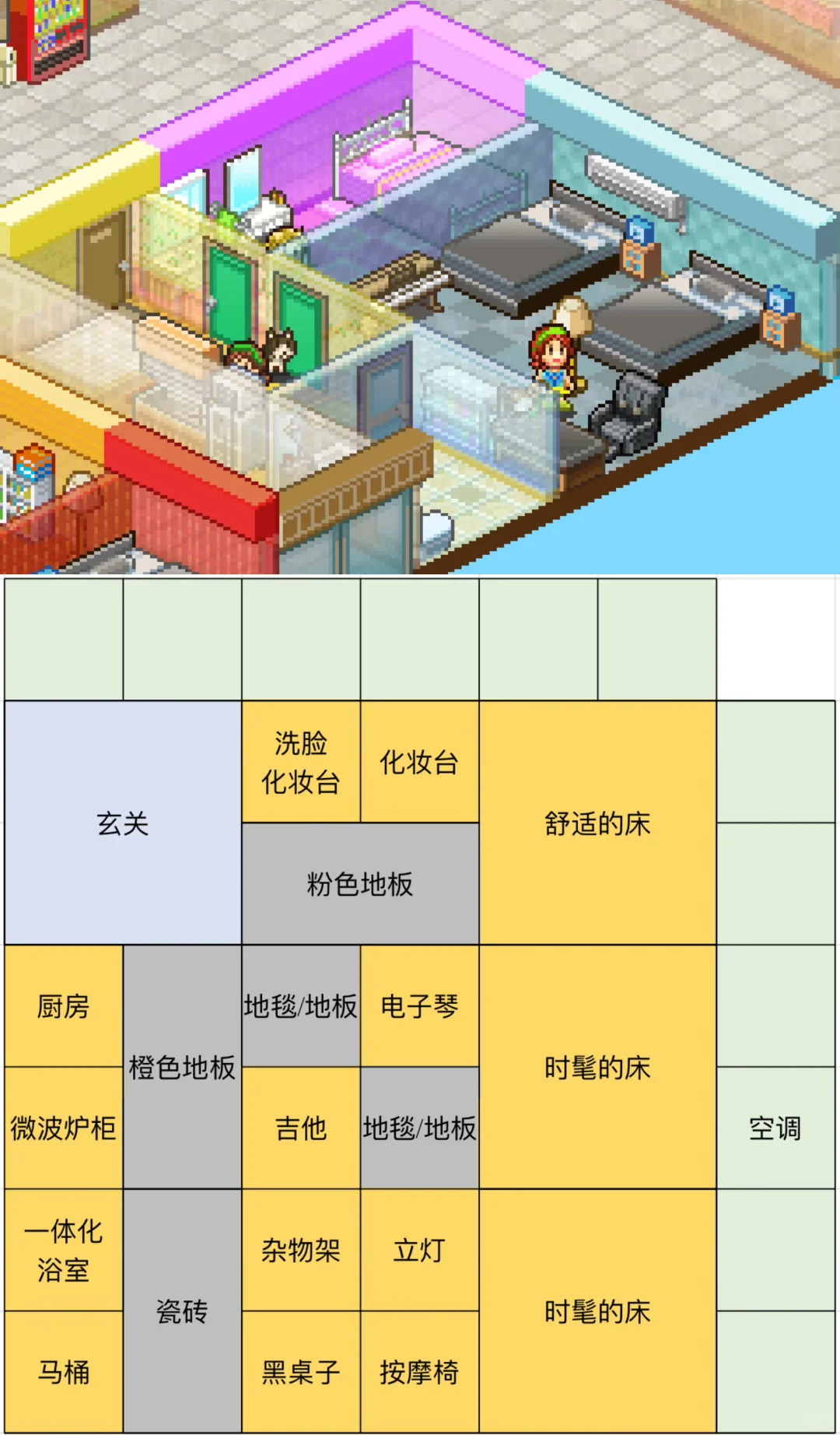 分享住宅梦物语7️⃣个小户型图～