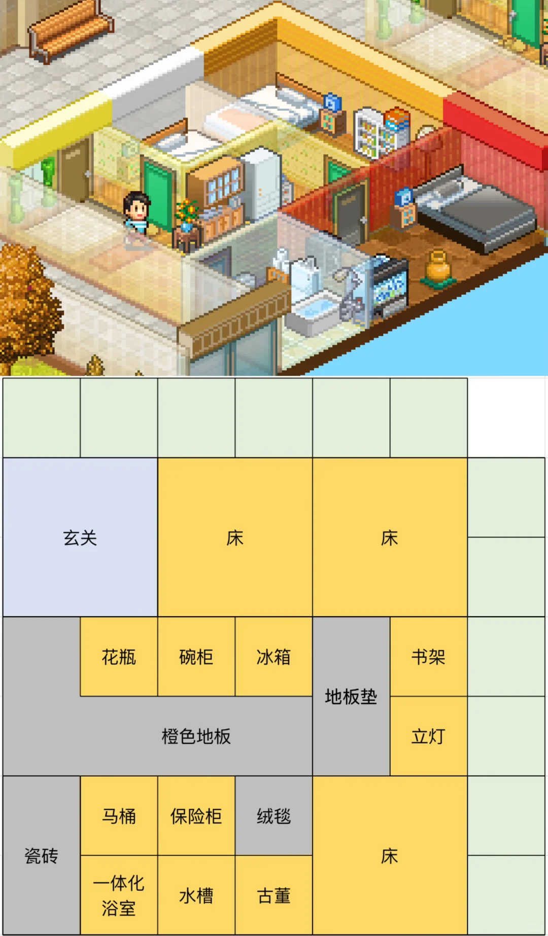 分享住宅梦物语7️⃣个小户型图～