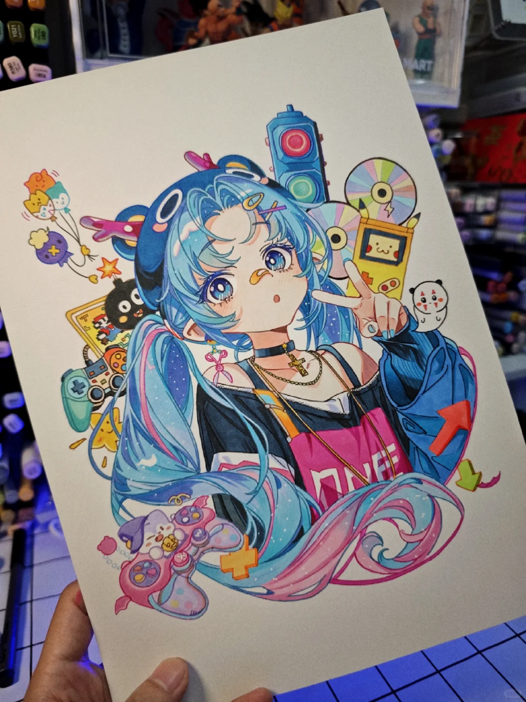 手绘动漫临摹美少女第三十五弹【附过程】