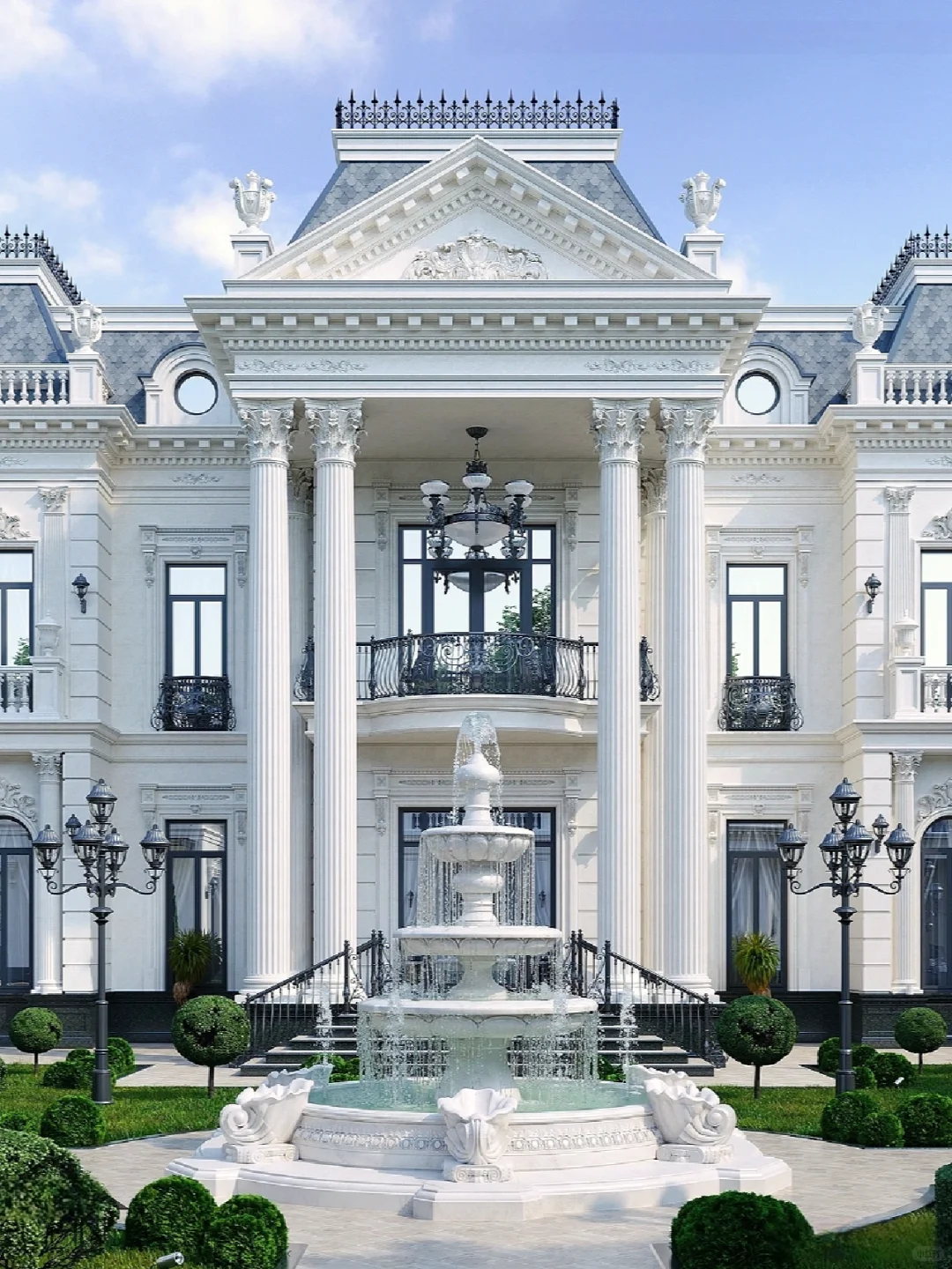 真是富贵迷人眼🏡法式别墅✨美的毫无对手‼️