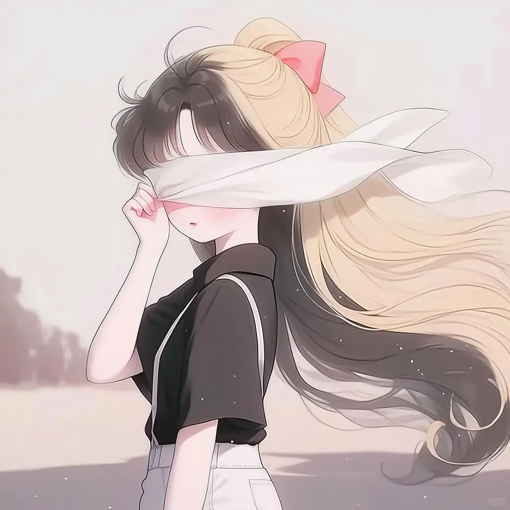 神秘美少女头像