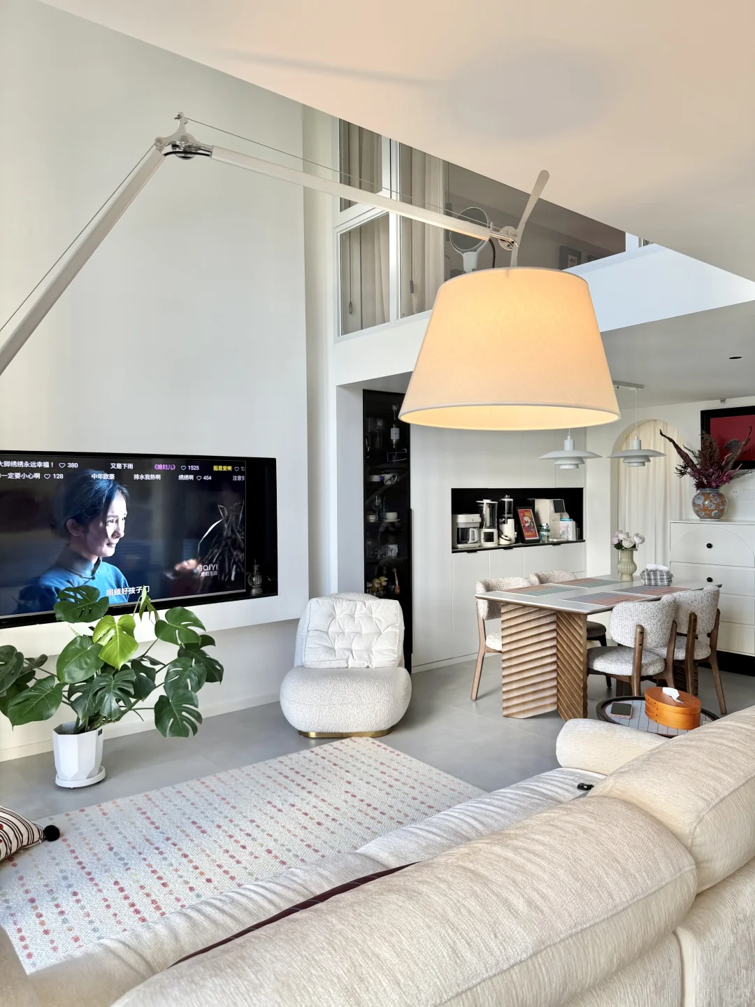 装修前真没想到48m²Loft能这么显大！