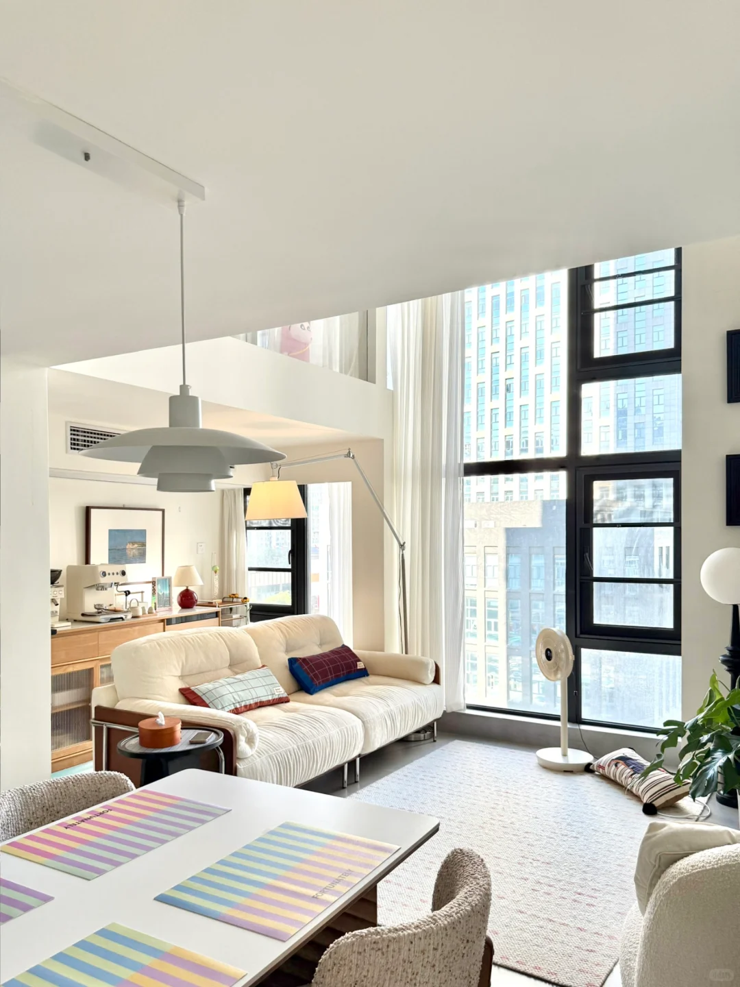 装修前真没想到48m²Loft能这么显大！