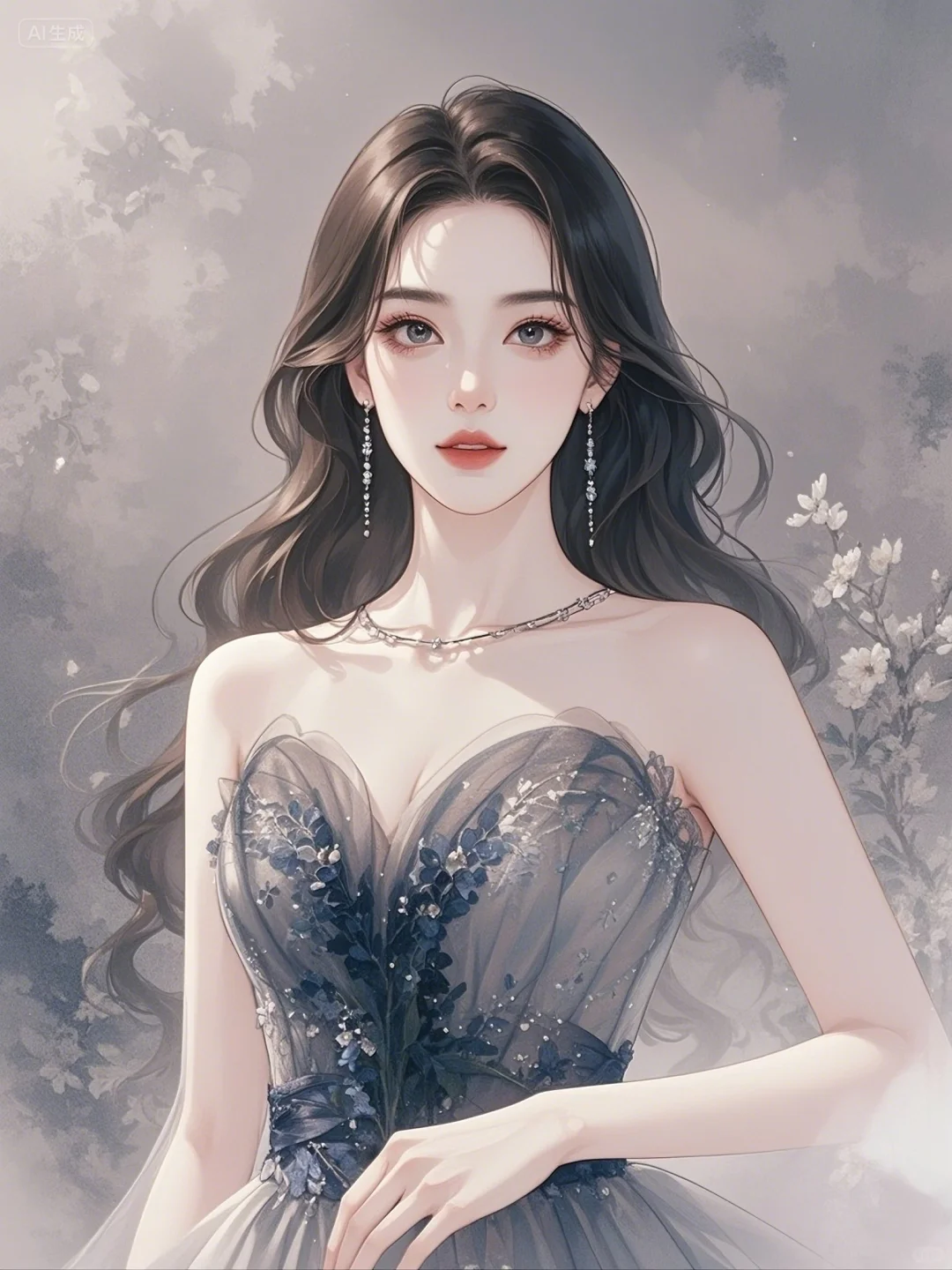 女频封面底图