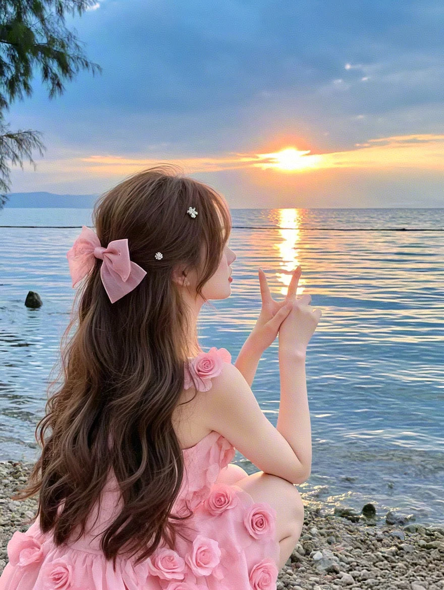 哇，这景色好美