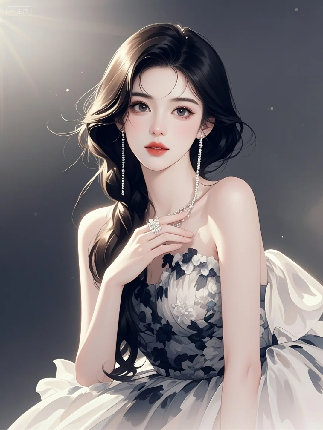 女频封面底图