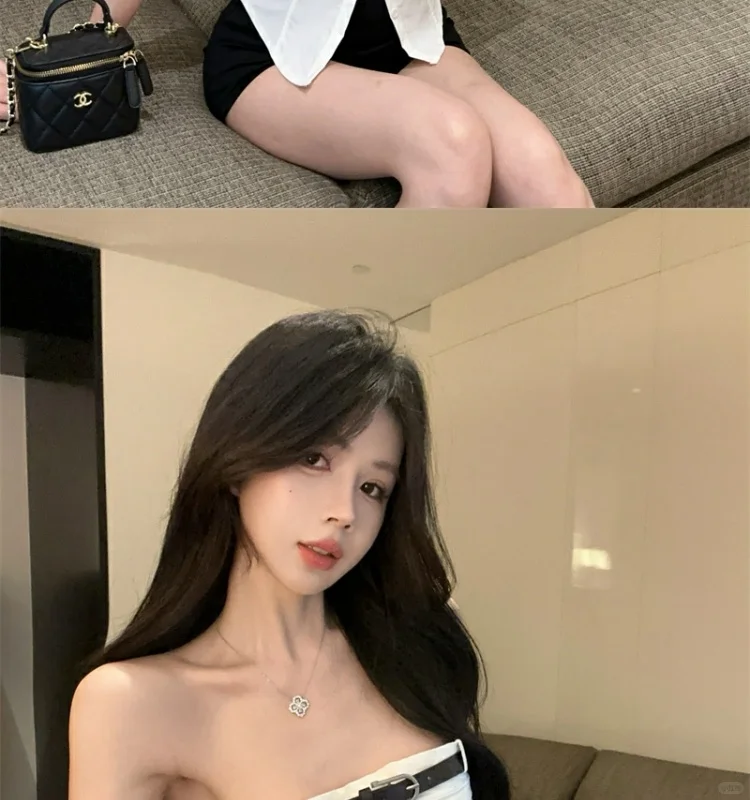 甜酷辣妹必备法式小众上衣冲呀💗