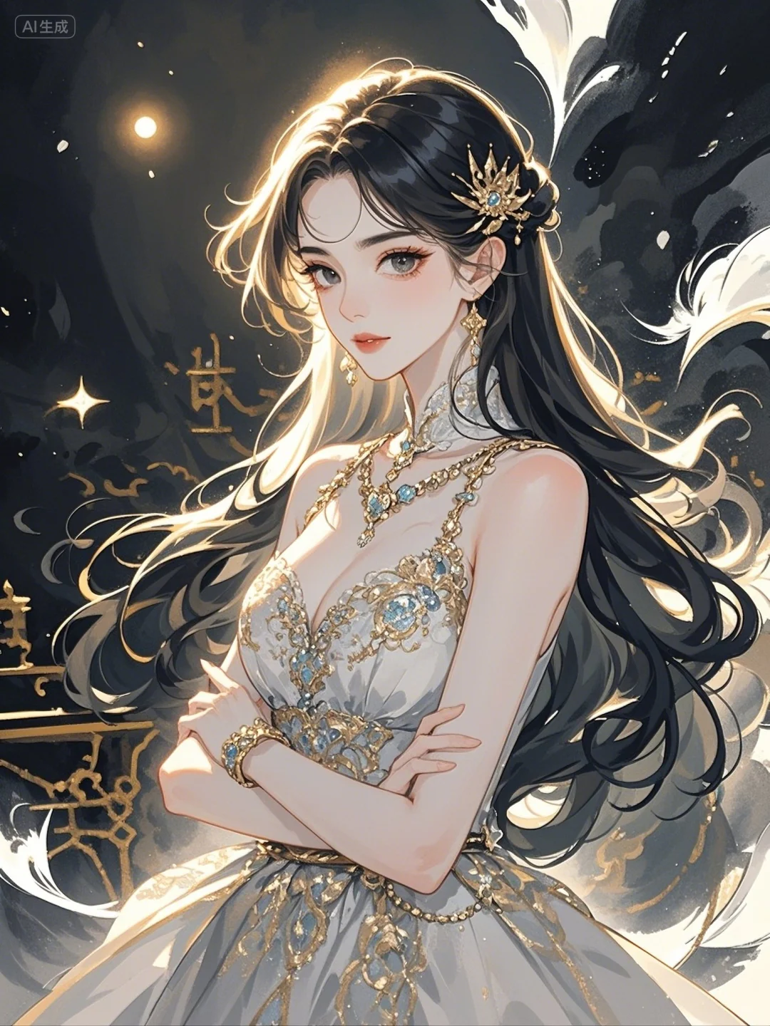 女频封面底图
