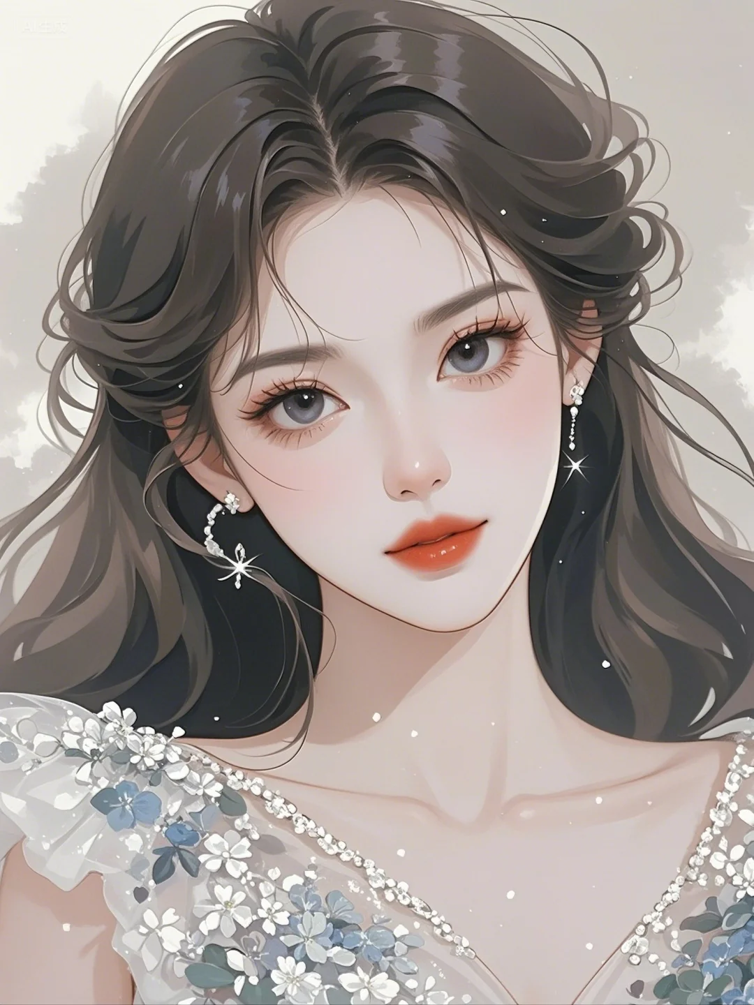 女频封面底图