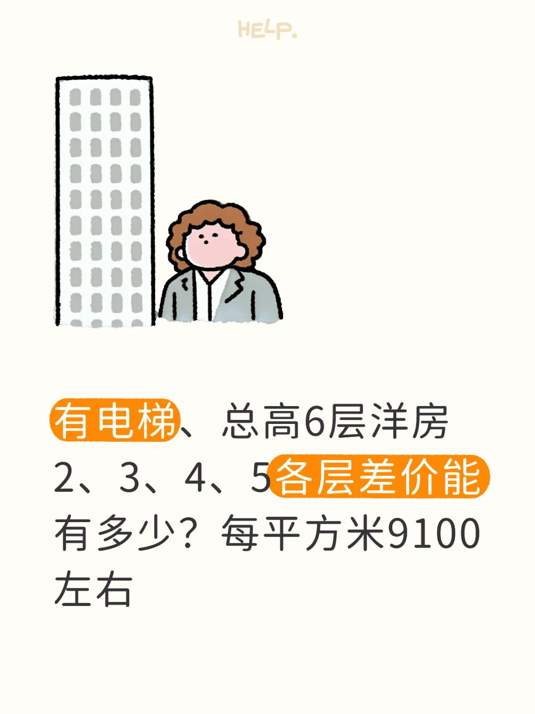 洋房各楼层价格