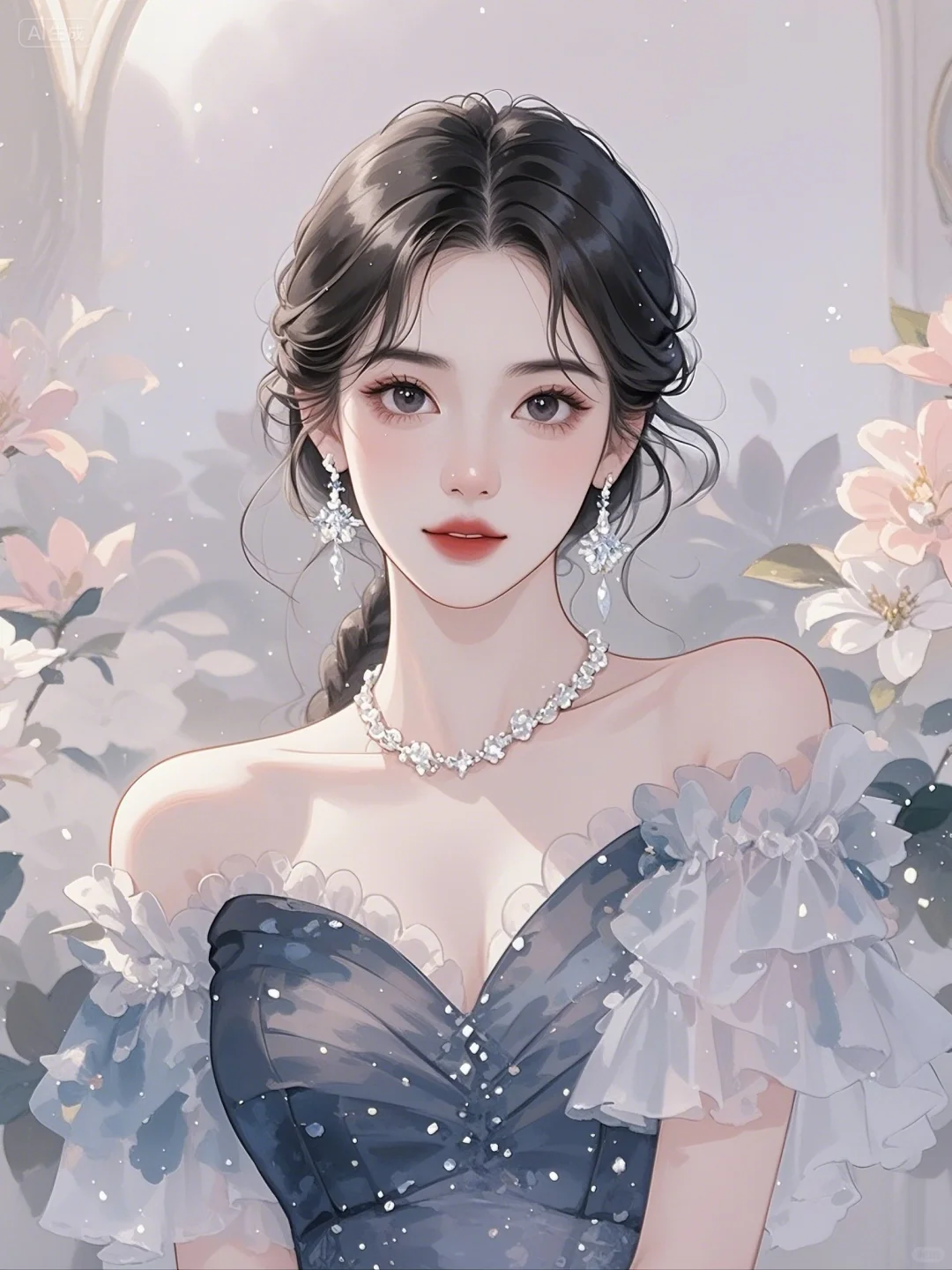 女频封面底图