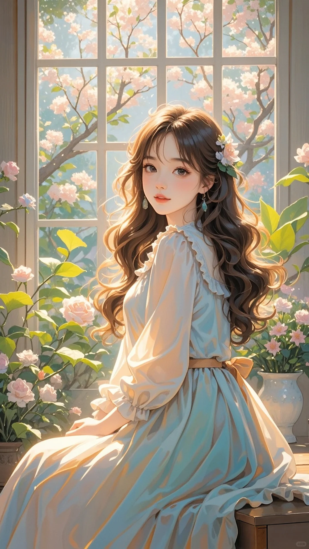✨暖光倾落，岁月生花✨