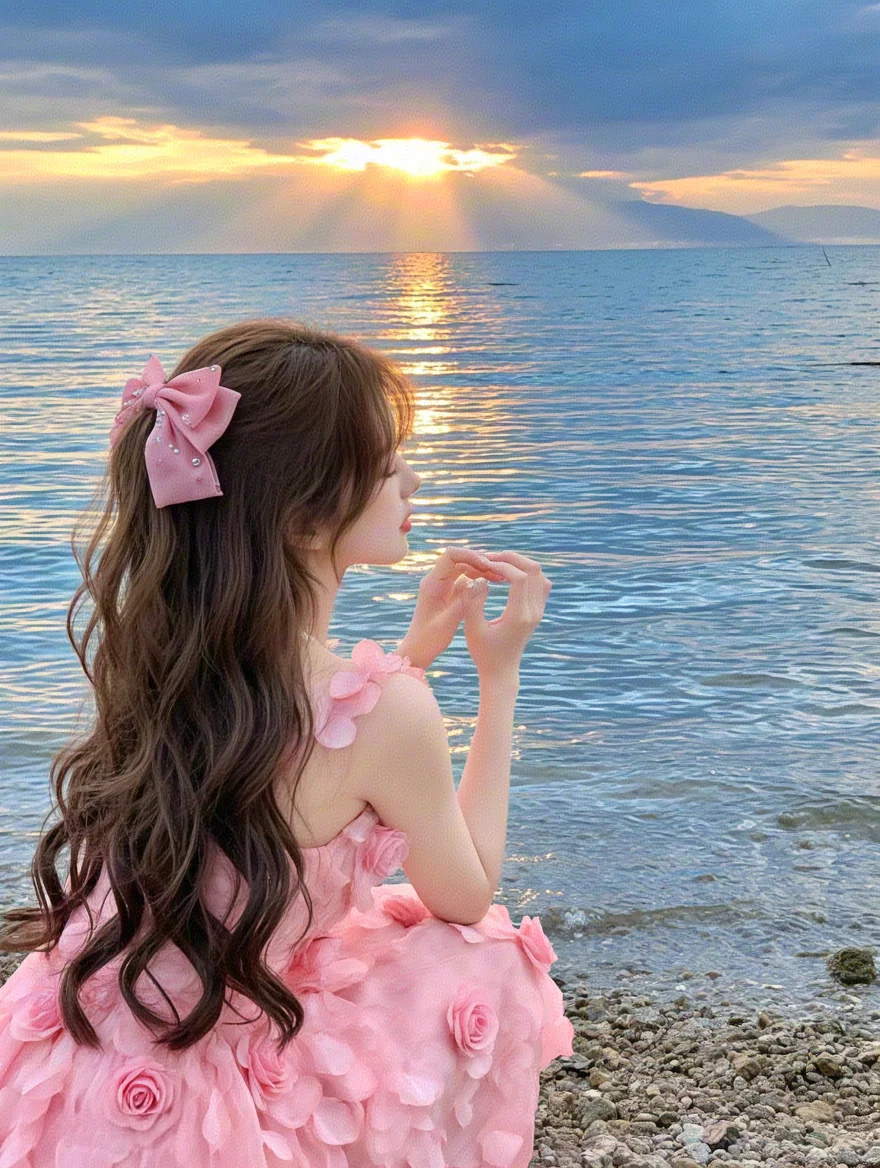 哇，这景色好美
