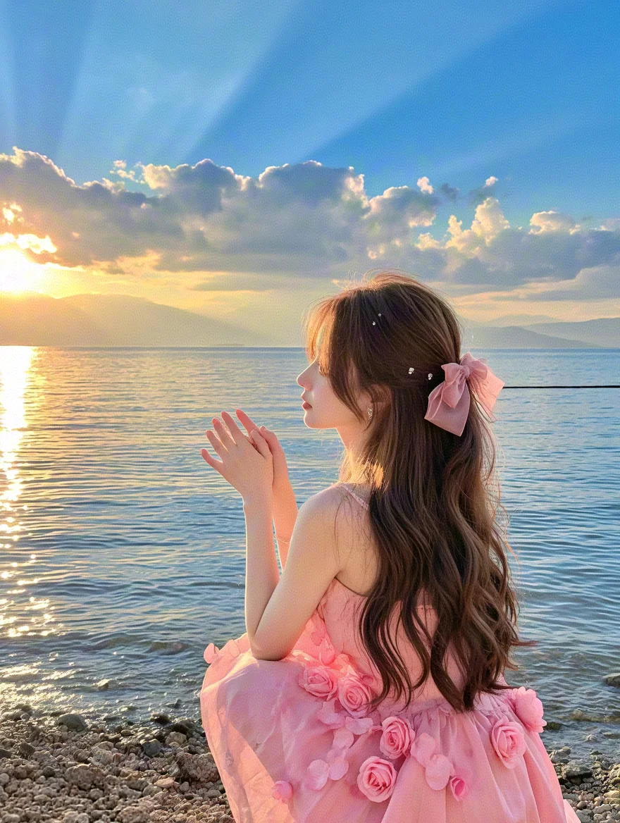 哇，这景色好美