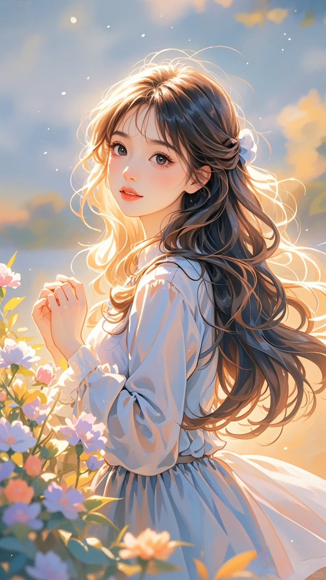✨暖光倾落，岁月生花✨
