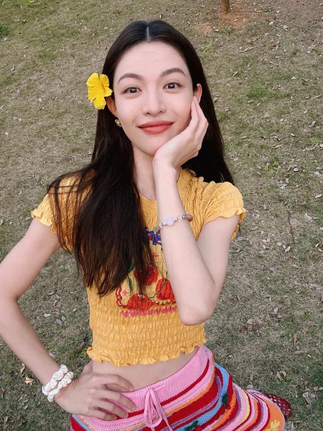 气血感特别足特别明艳的美女！！