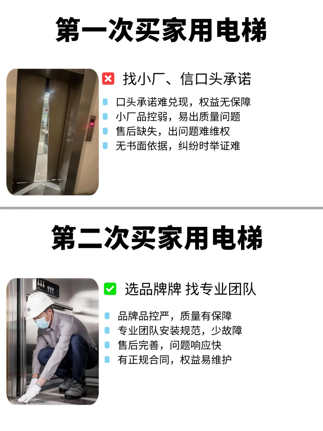 🏠假如第二次装家用电梯，我一定会这样选！