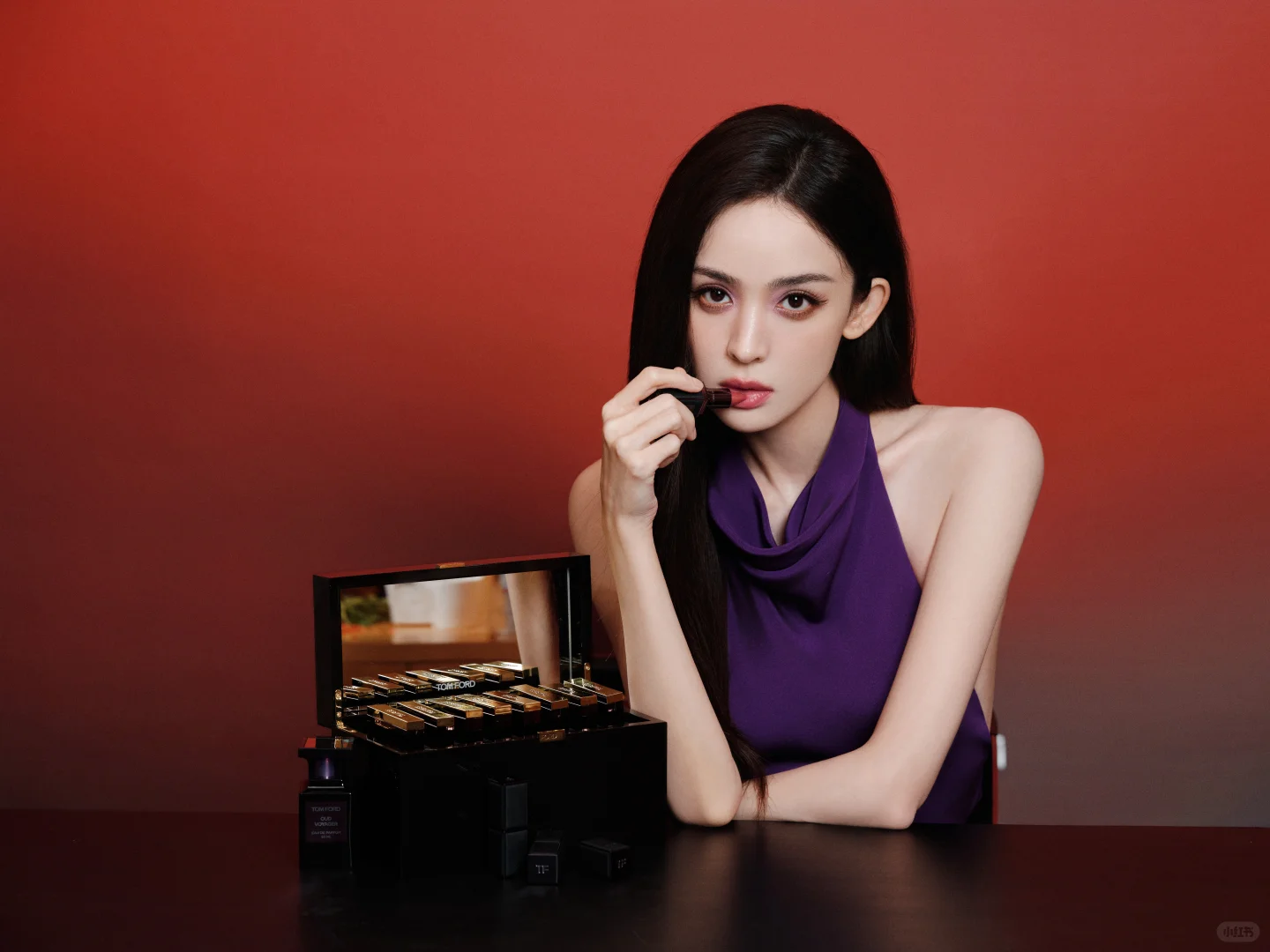娜扎｜极简纯紫💜依旧高贵优雅又魅惑冷艳