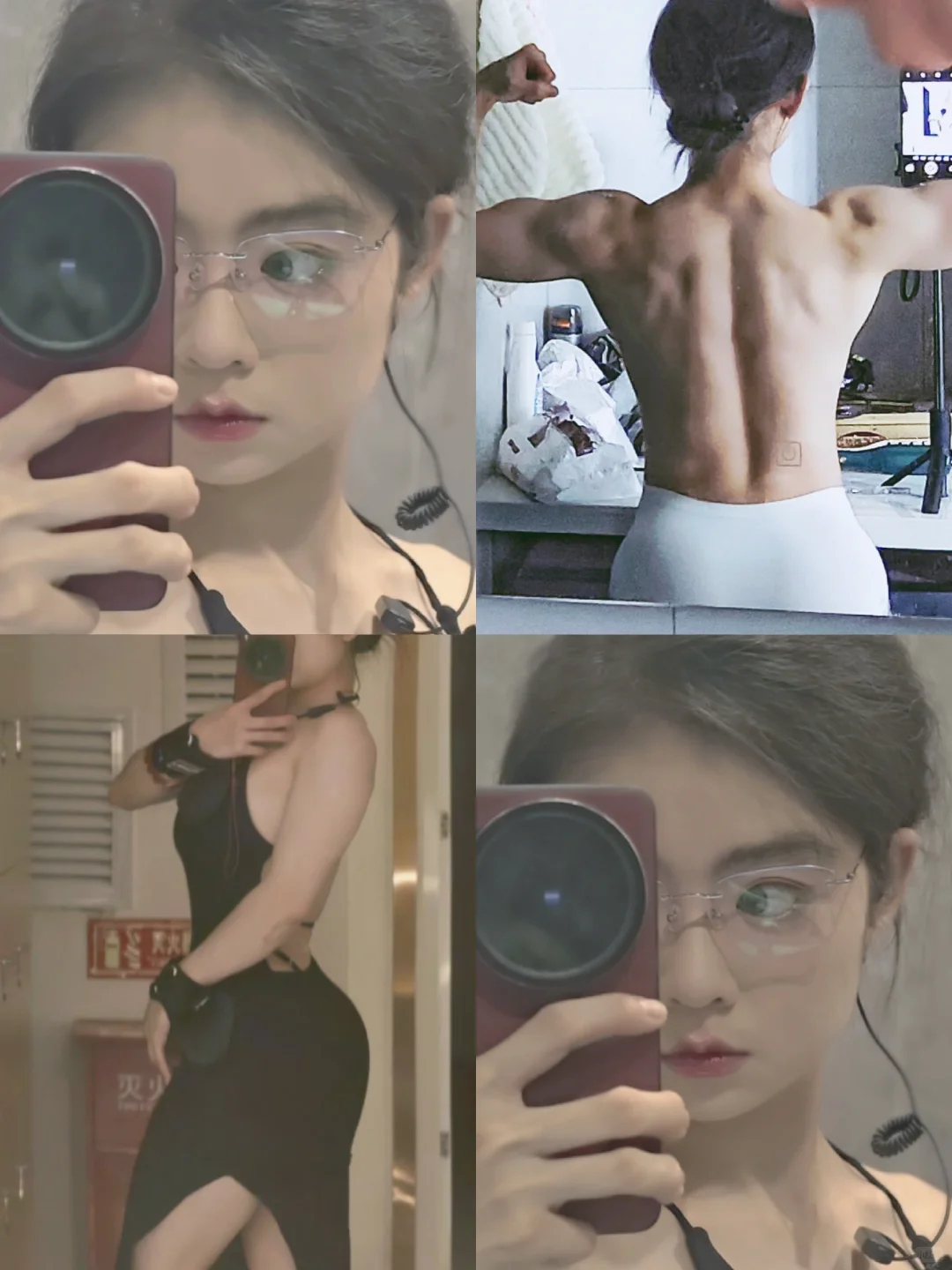 做个肌肉女就可以摆脱可爱了，我可真聪明!