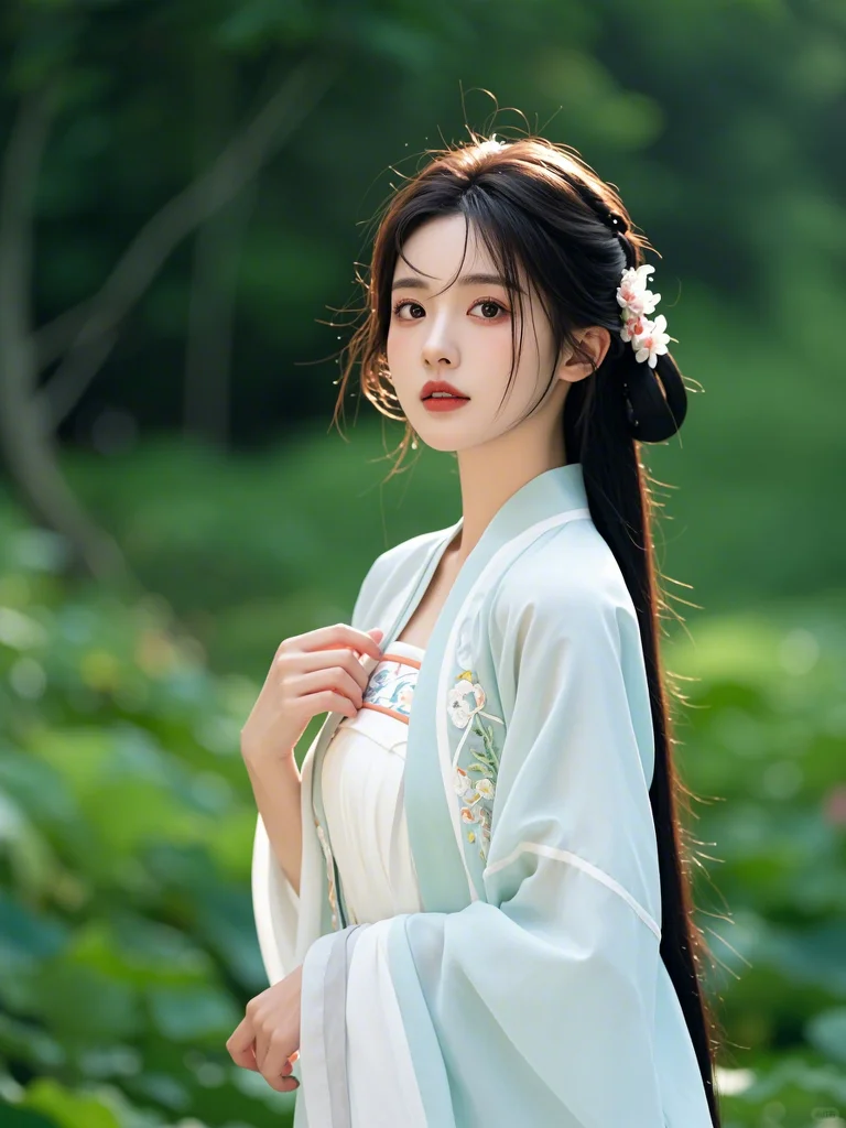 古韵今风，美女如画妖娆动人，清纯佳人！