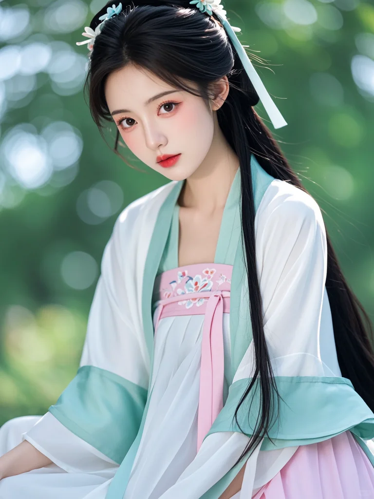 古韵今风，美女如画妖娆动人，清纯佳人！