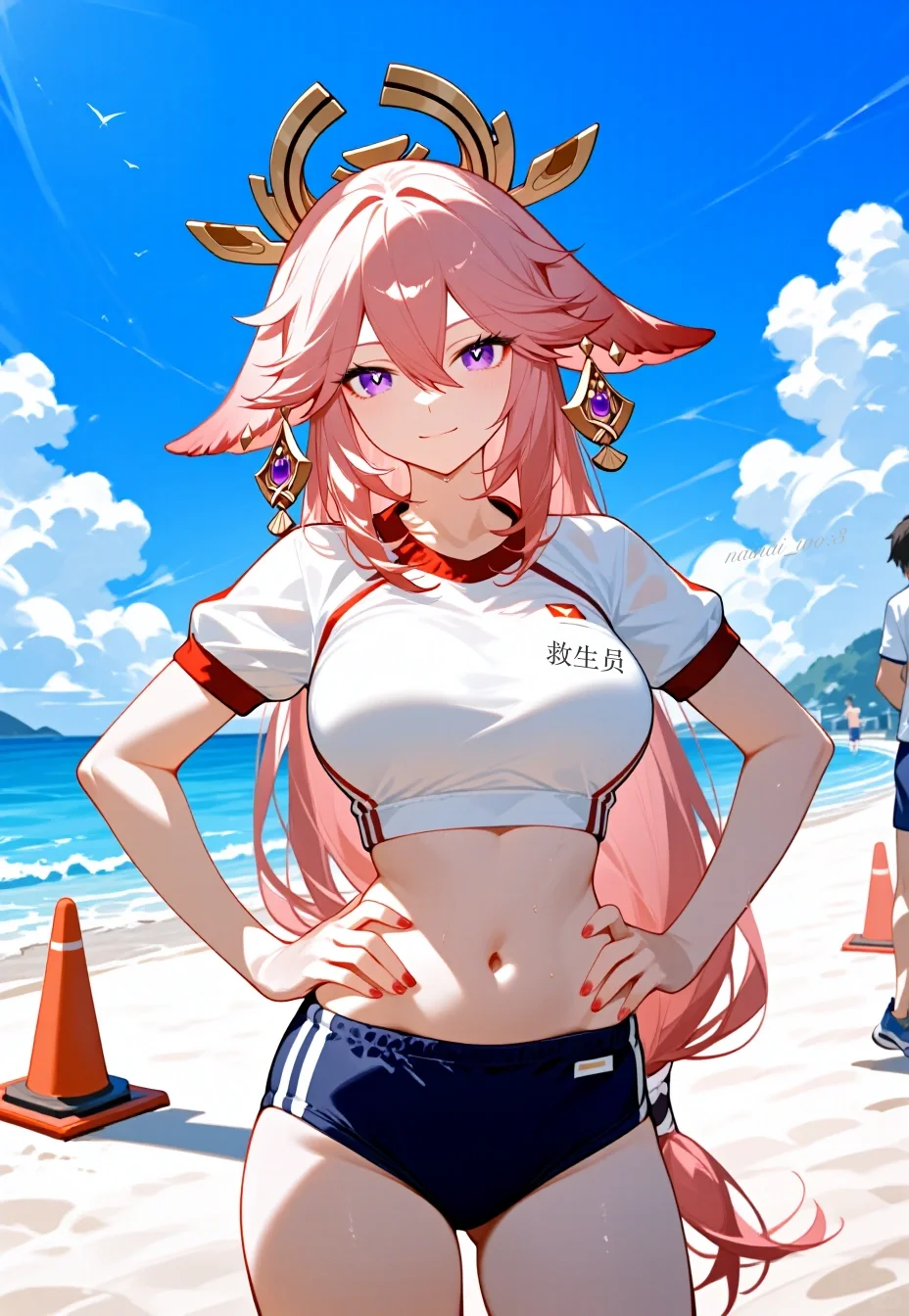 「原神AIGC.第3期｜玩水要注意安全！」