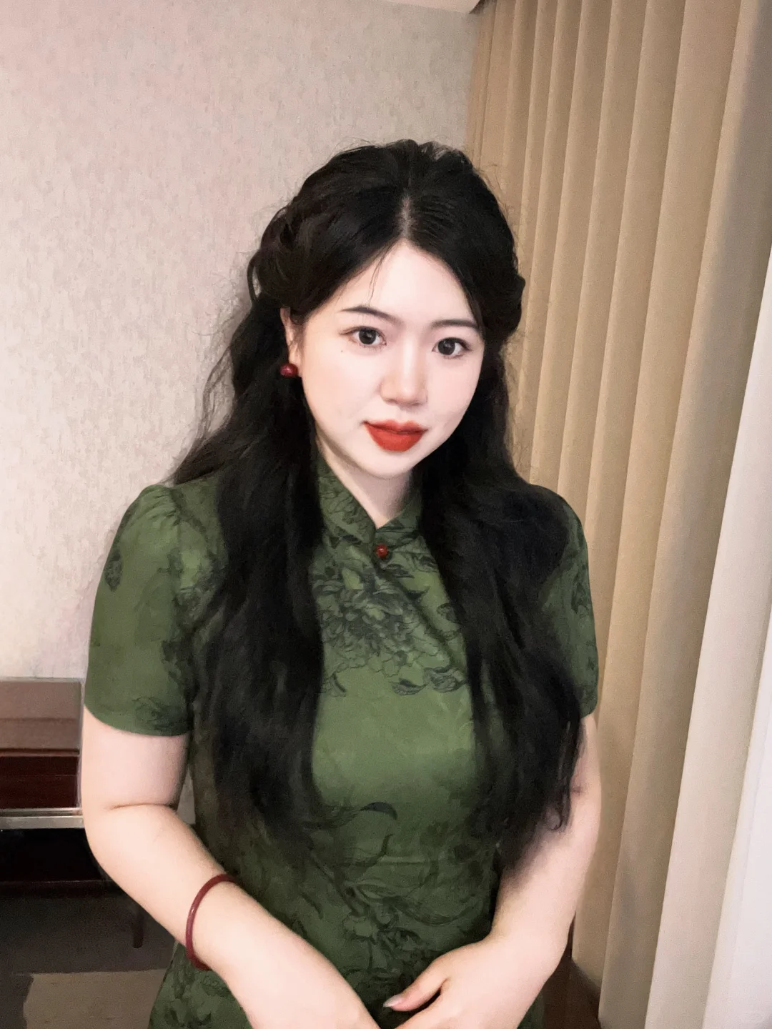 160斤｜这辈子总要穿一下旗袍吧！