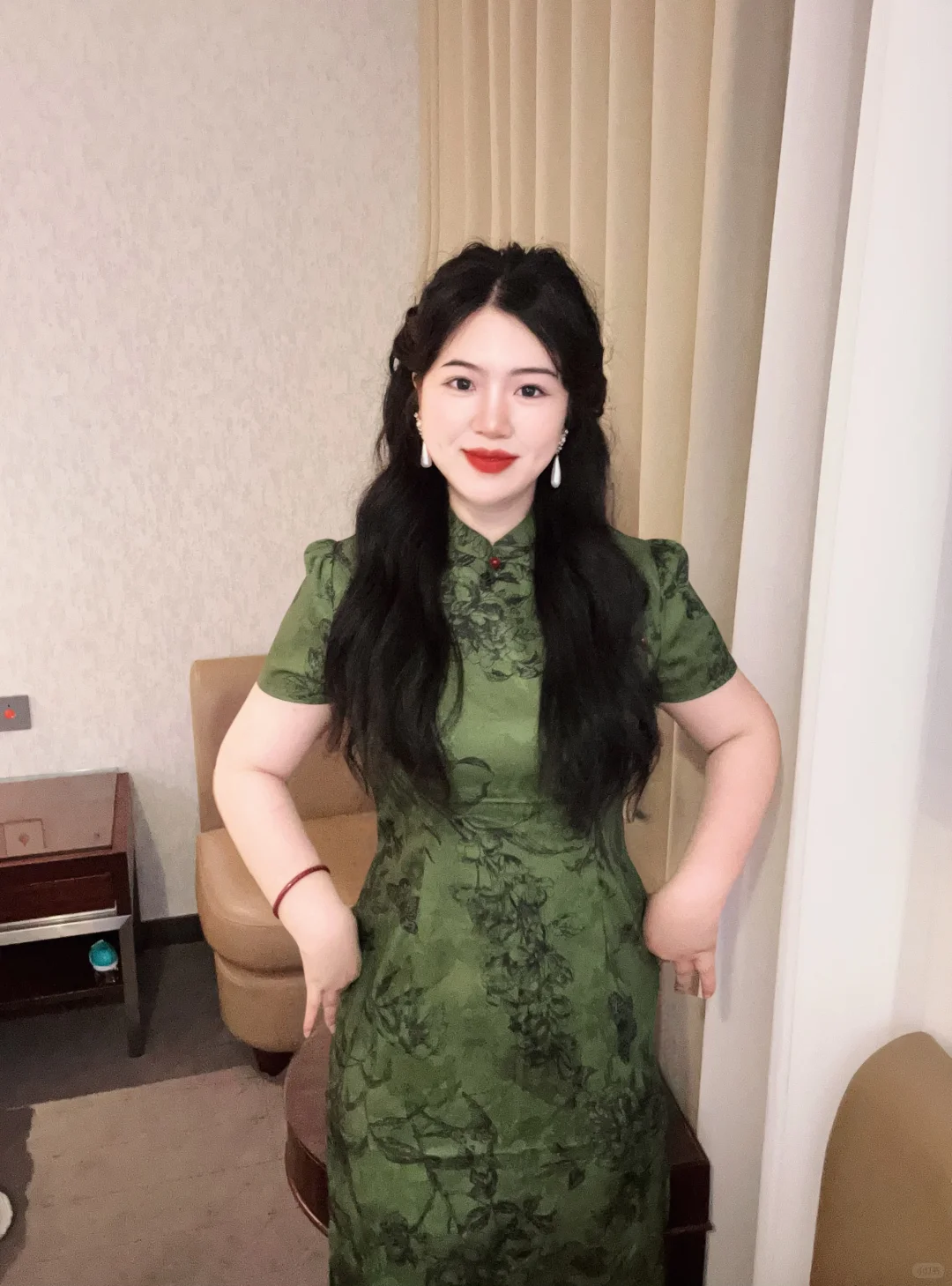 160斤｜这辈子总要穿一下旗袍吧！