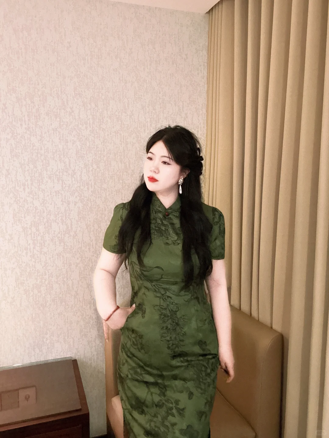 160斤｜这辈子总要穿一下旗袍吧！