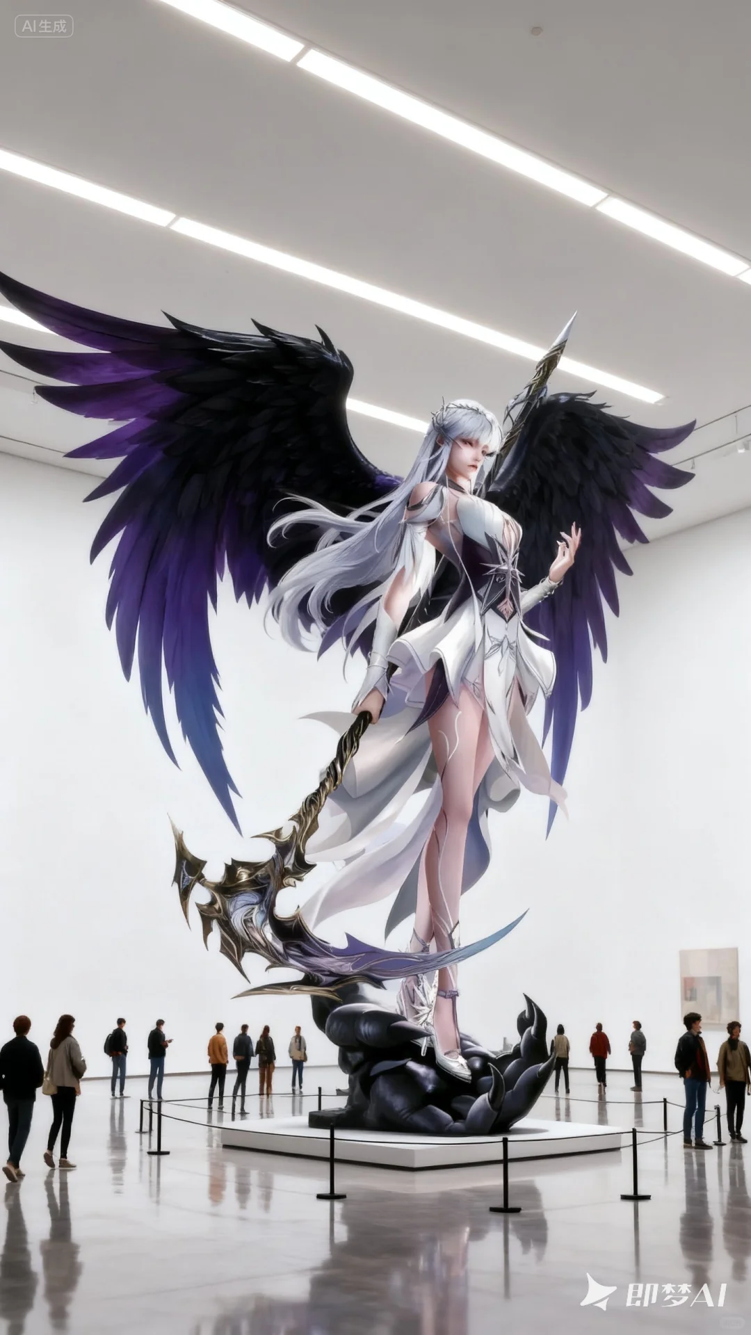 国漫女神圣采儿！巨观仙魔双形态太美啦✨
