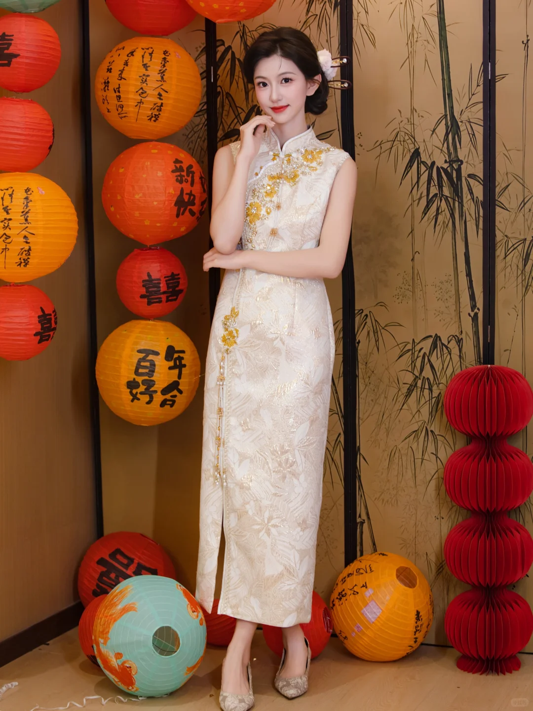 优雅白月光～订婚当天穿真的太美啦🥰