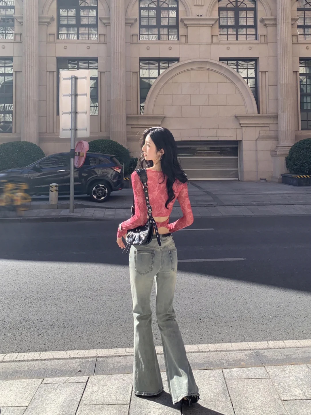 💕万能街边拍照姿势分享～